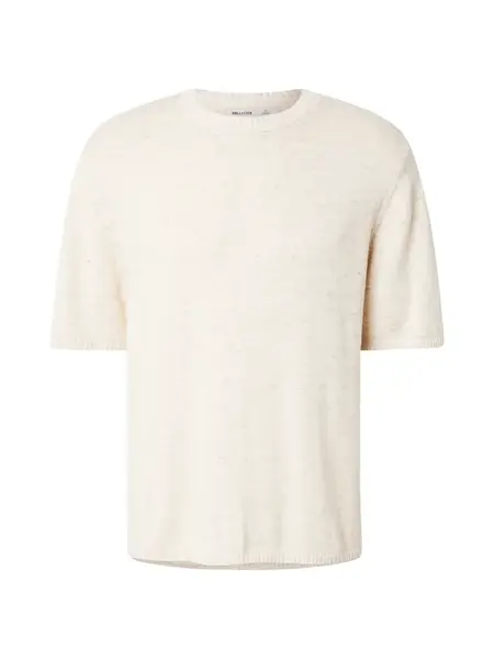 HOLLISTER Sveter  biela ako vlna