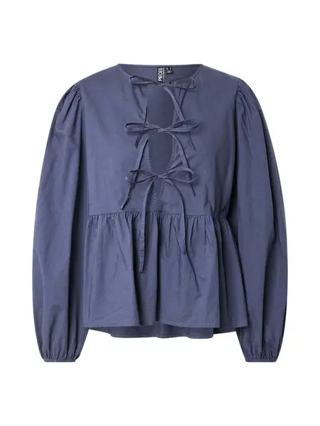 PIECES Blúzka 'PCJolly'  tmavomodrá