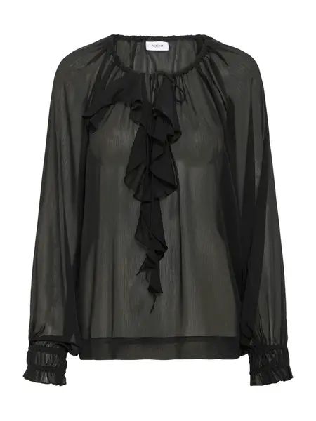 SAINT TROPEZ Blúzka 'Lazie'  čierna