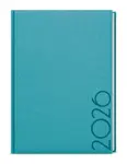 Týdenní diář 2026 Oskar Tora A5 tyrkys
