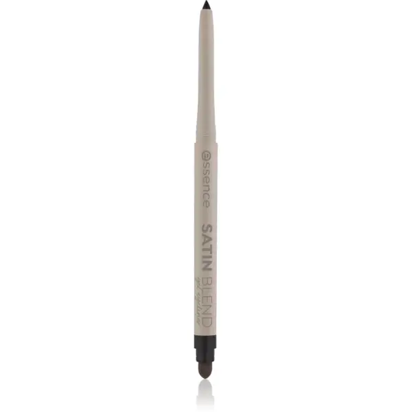 essence SATIN BLEND gelové oční linky voděodolné odstín 01 Pure Black 0.22 g