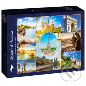 Puzzle Promenáda v Paríži - puzzle z kategorie 500 - 1000 dílků