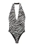 Pull&Bear Košeľové body  svetlosivá / čierna