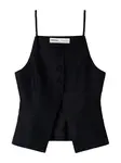 Bershka Blúzka  čierna