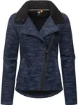 Ragwear Flisová bunda 'Saskie'  modrá melírovaná