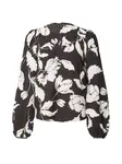 VERO MODA Blúzka 'VMMACHA'  čierna / biela