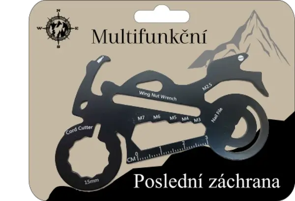 Multifunkční nářadí - multifunkční sada nářadí motorka (mix)