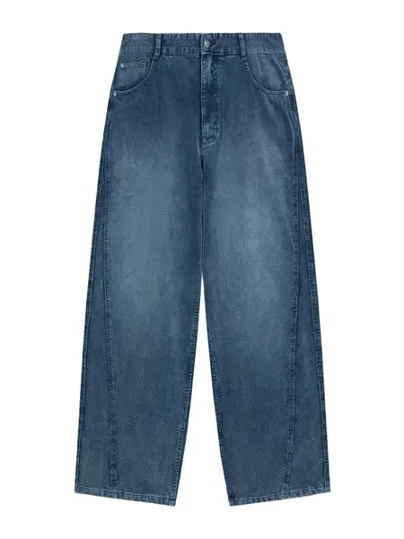 Bershka Nohavice  zafírová