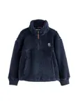 Superdry & Co Flisová bunda  námornícka modrá