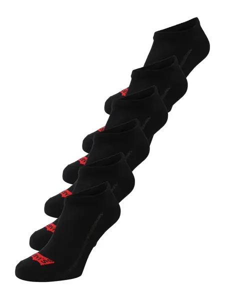 LEVI'S ® Ponožky  krvavo červená / čierna