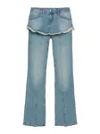 Bershka Džínsy  modrá denim