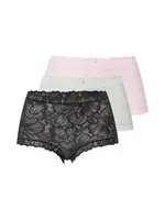 Lindex Nohavičky 'Blenda'  svetloružová / čierna / biela