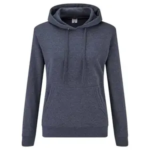Granatowa bluza z kapturem Hooded Sweat Fruit of the Loom