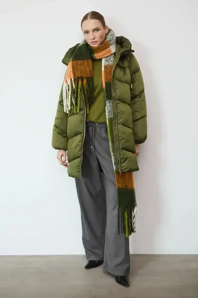 Kabát Medicine dámský, zelená barva