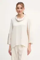 Halenka Joseph Ribkoff dámská, béžová barva, hladká, 254217