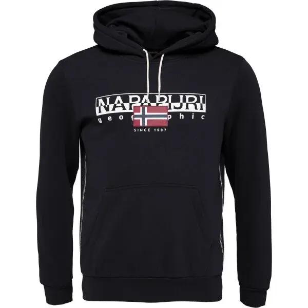 Napapijri B-AYLMER Pánská mikina, černá, velikost XXXL