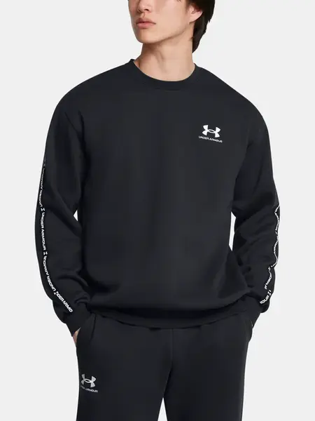 Under Armour Pánská mikina UA Icon Fleece Crew Taping - Pánské