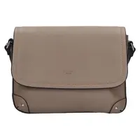 Kožená dámska crosbody kabelka Katana Lucce - šedá