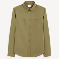 Kaki pánska košeľa Celio Gagusti2