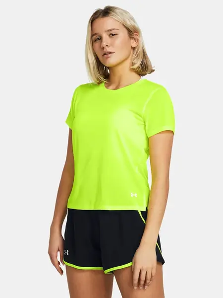 Svetlo zelené športové tričko Under Armour UA Launch Shortsleeve