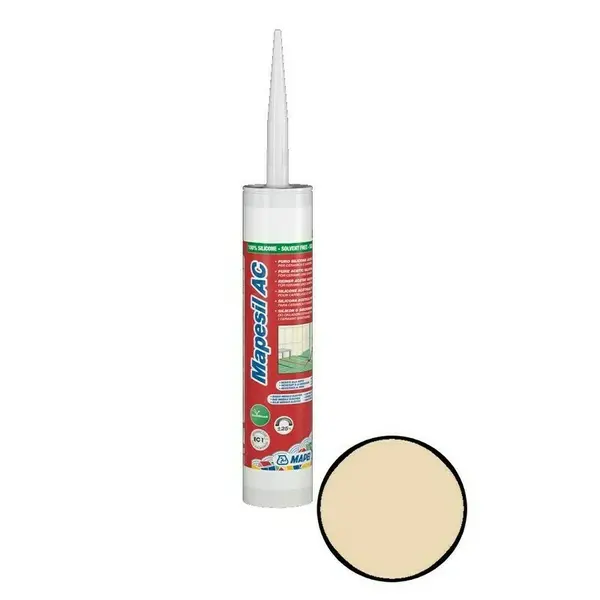 Tmel sanitárny Mapei Mapesil AC 310 ml béžová