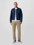 Nohavice modern khakis in skinny fit with GapFlex Béžová