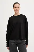 Bavlnené tričko s dlhým rukávom G-Star A line oversized