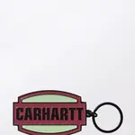 Carhartt WIP Press Script Keychain Zinc Alloy Tuscany