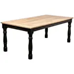 JÍDELNÍ STŮL, mangové dřevo, přírodní barvy, 200/100/78 cm