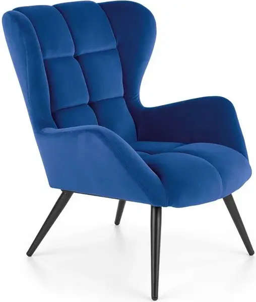 HALMAR Křeslo TYRION modré