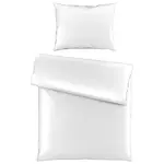 Novel POVLEČENÍ, satén, bílá, 140/220 cm