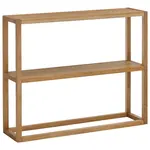 KONZOLOVÝ STOLEK, barvy dubu, dřevo, 99/26/80 cm