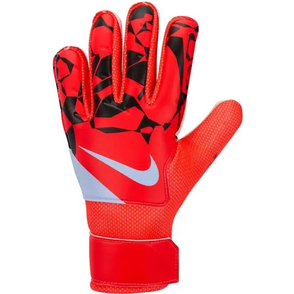 Nike MATCH JR Dětské brankářské rukavice, červená, velikost