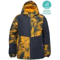 LOAP CUPRA GROW SYSTEM Rostoucí dětská lyžařská bunda, černá, velikost 122-128