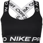 Nike PRO Dámská sportovní podprsenka, černá, velikost