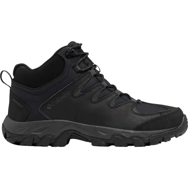 Columbia BUXTON PEAK MID WP Pánská turistická obuv, černá, velikost 43.5