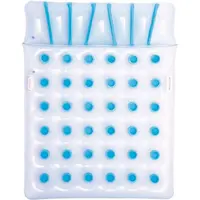 Bestway DOUBLE BEACH BED Nafukovací lehátko, modrá, velikost