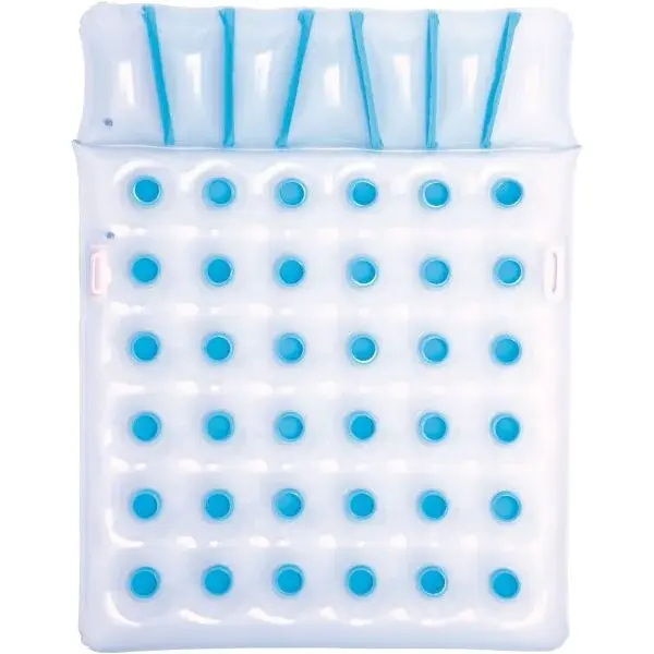 Bestway DOUBLE BEACH BED Nafukovací lehátko, modrá, velikost