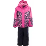 ALPINE PRO PERGO Dětský lyžařský set, růžová, velikost 128-134