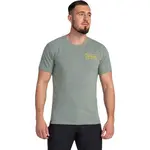 KILPI BANDE Pánské bavlněné triko, šedá, velikost