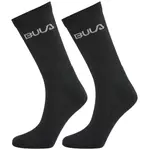 Bula 2PK WOOL SOCK Pánské ponožky, černá, velikost 37-39