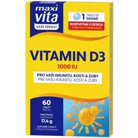 VITAR MAXI VITA VITAMIN D3 60 TBL. Doplněk stravy, , velikost