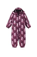 Dětský overal Reima Moomin Lyster vínová barva, 5100011D