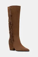 Semišové boty Aldo KAELYA dámské, hnědá barva, na podpatku, 14100210