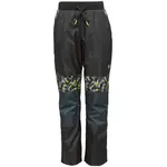 Lewro DORJI Dětské zateplené kalhoty, černá, velikost 128-134