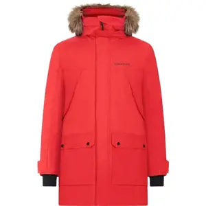DIDRIKSONS RICK Pánská parka, červená, velikost