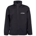 adidas TERREX MULTY 2L RAIN JACKET Pánská outdoorová bunda, černá, velikost