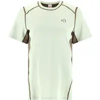 KARI TRAA SVAL TEE Dámské vlněné tričko, světle zelená, velikost