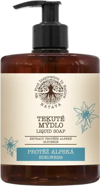 Natava tekuté mydlo Plesnička Alpská