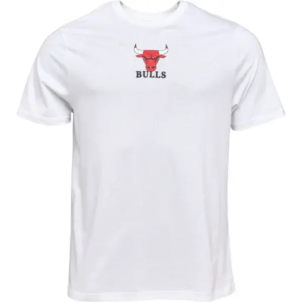 New Era CHICAGO BULLS NBA Pánské triko, bílá, velikost